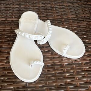 Carmen Sol Maria Flat Sandals - Size 9